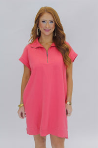 Charlie Sun Dress- Coral