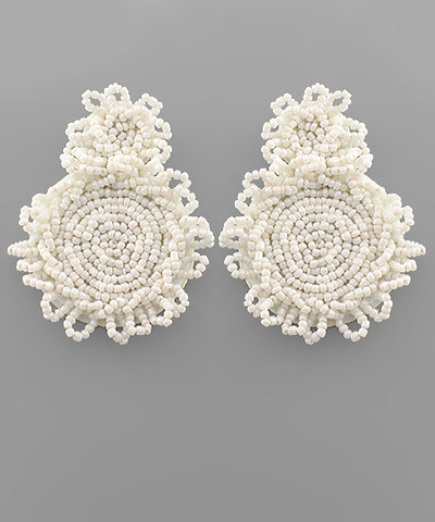 Seed Bead Earrings