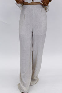 Shiloh Linen Pants-Oatmeal