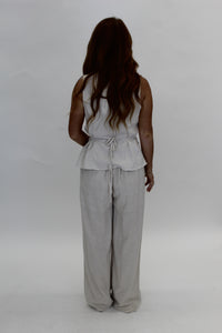 Shiloh Linen Pants-Oatmeal
