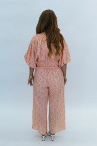 Clementine Eyelet Pant Set
