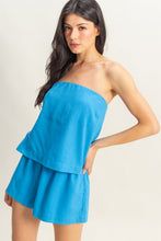 Load image into Gallery viewer, Kiki Top And Shorts Set-Blue
