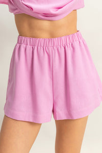 Kiki Top And Shorts Set-Pink