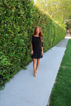 Load image into Gallery viewer, My Turn Bow Dress- Black
