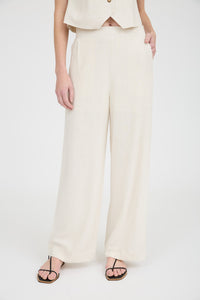 Shiloh Linen Pants-Oatmeal