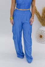 Load image into Gallery viewer, Go Girl High Waist Cargo Pants
