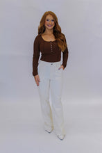 Load image into Gallery viewer, Noca Corduroy Flare Pants-Cream
