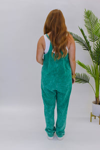 In Motion Mineral Wash Jumpsuit- Forrest