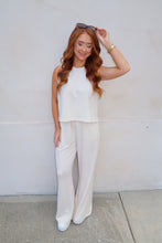 Load image into Gallery viewer, Claire Sleeveless Top And Wide Leg Pants Set
