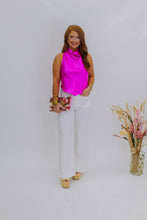 Load image into Gallery viewer, Kick Flare High Waisted Pants- White
