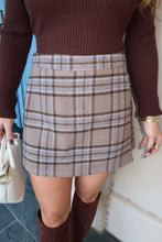 Load image into Gallery viewer, The Highland Plaid Mini Skirt
