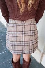 Load image into Gallery viewer, The Highland Plaid Mini Skirt
