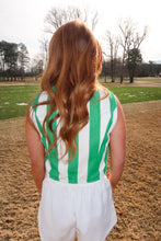 Load image into Gallery viewer, In The Green Striped Vest
