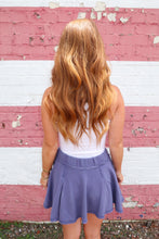 Load image into Gallery viewer, Flirty Stretchy Skort-Blue
