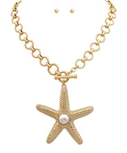 Load image into Gallery viewer, Sealife Pendant Necklace Set
