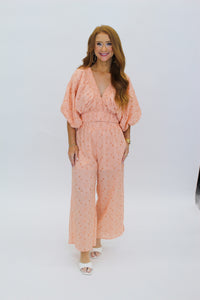 Clementine Eyelet Pant Set