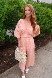 Clementine Eyelet Pant Set