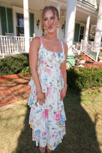 Load image into Gallery viewer, Fresh Bloom Floral Midi Dress- White
