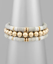 Load image into Gallery viewer, Bead &amp; Ball Layer Bracelet
