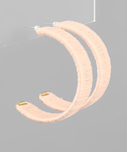 Thread Wrapped Hoops