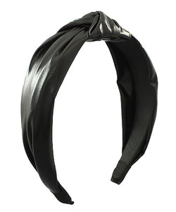 Knotted Leather Headband