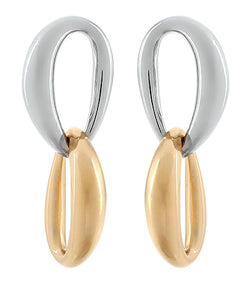Linked Oval Earrings