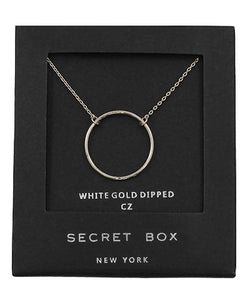 Circle Pendant Necklace