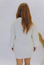 Load image into Gallery viewer, Only You Sweaters Dress- Cream
