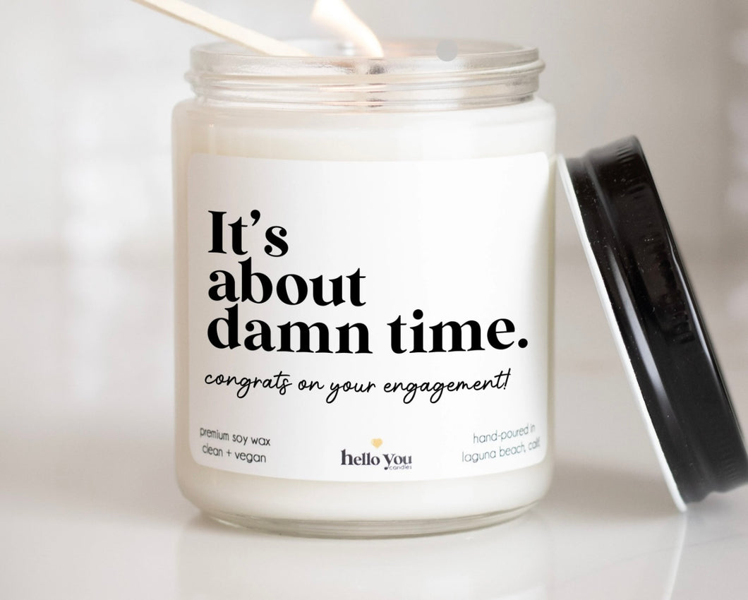 It’s About Time Candle