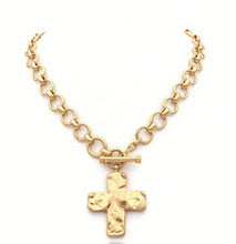 Load image into Gallery viewer, Cross &amp; Chain Necklace
