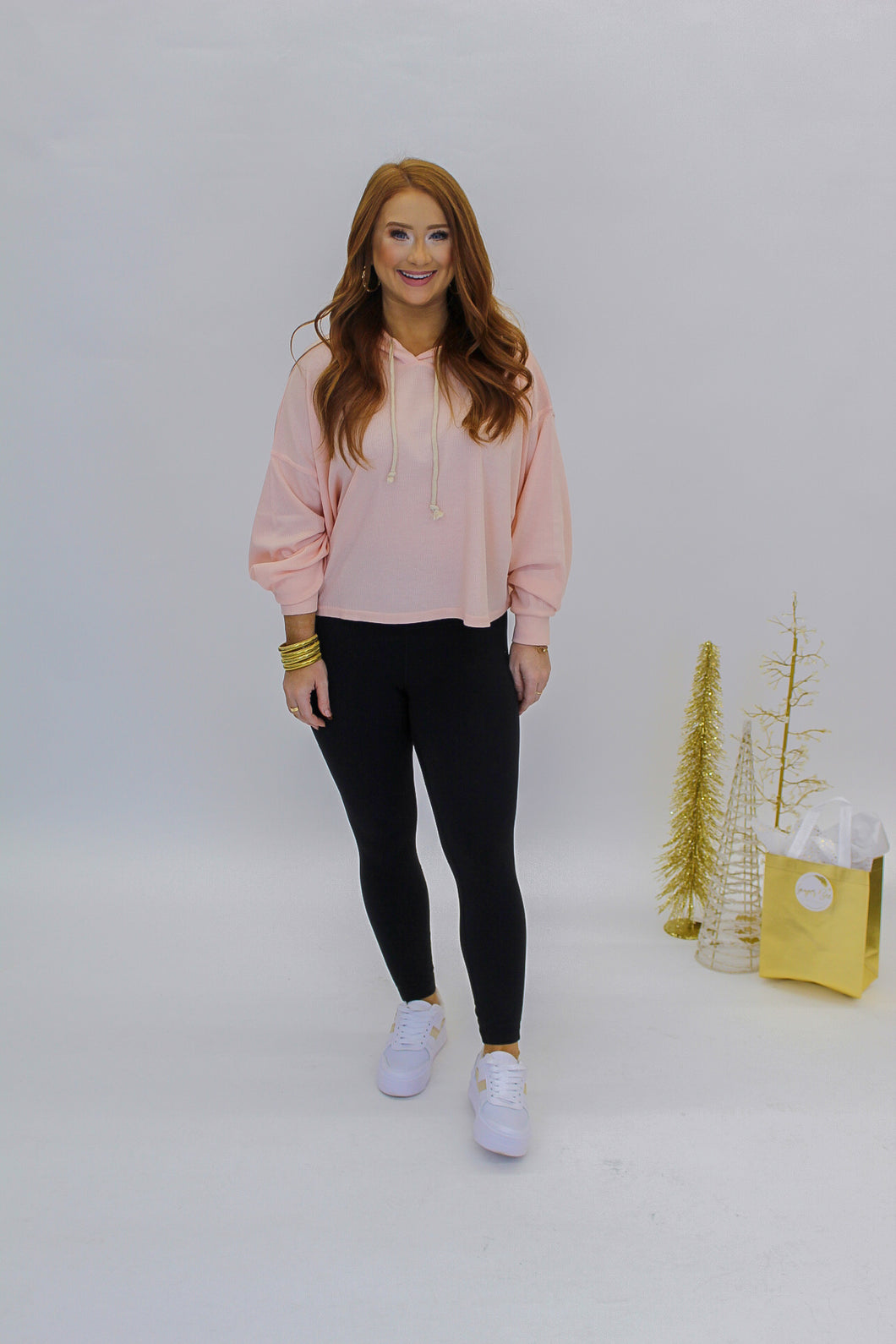 Pure Comfort Oversized Hoodie- Pink