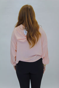Pure Comfort Oversized Hoodie- Pink