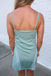 Active Life Tennis Dress-Sage