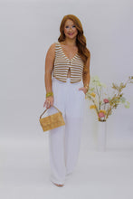 Load image into Gallery viewer, Jackie Stripped Crochet Top
