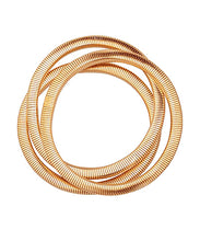 Load image into Gallery viewer, 3 Row Omega Bracelet Set
