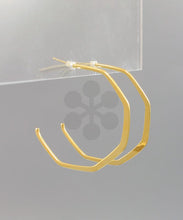 Load image into Gallery viewer, Hexagon Earrings
