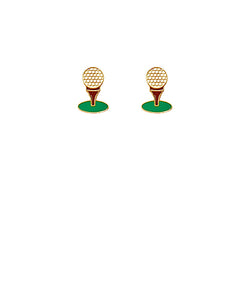 Golf Ball &Tee Enamel Studs