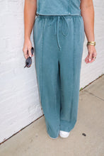 Load image into Gallery viewer, Layover Top &amp; Pant Set-Teal
