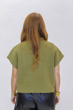 Load image into Gallery viewer, In the Fall Mock Neck Sweater Top- Olive
