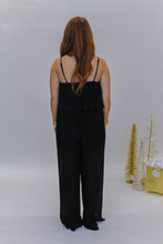 Load image into Gallery viewer, Stacy Square Neck Jumpsuit- Black
