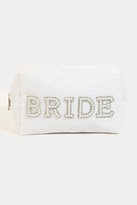 Bride Print Cosmetic Bag