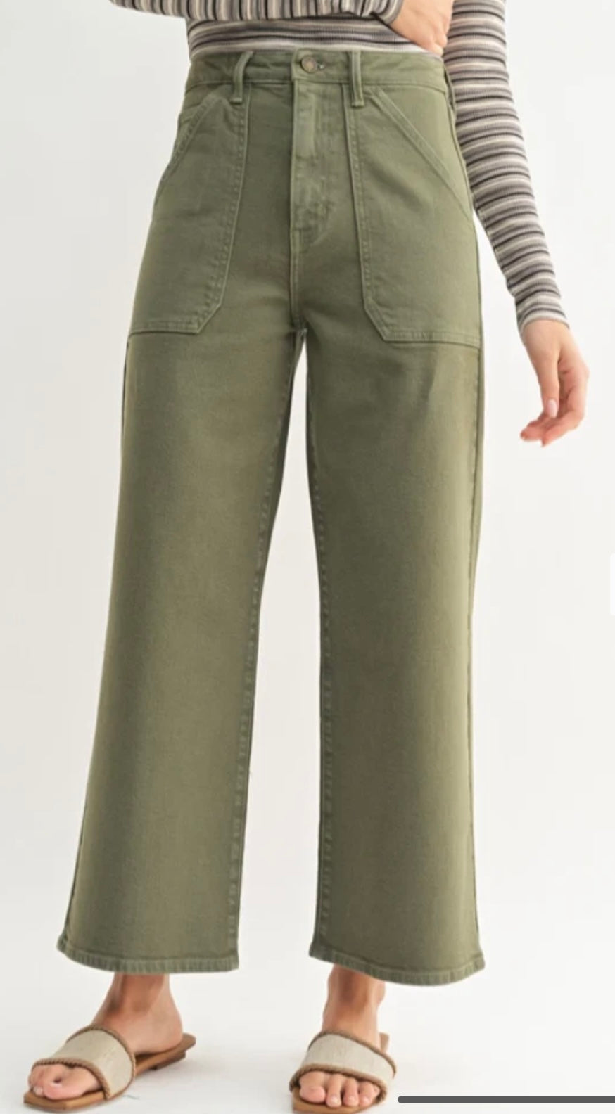 Utility Seamed Barrel - Olive