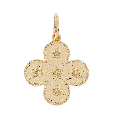 Decorated Clover Pendant