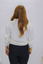 Load image into Gallery viewer, Stay Easy Zip Up Pullover- Cream
