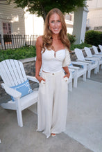 Load image into Gallery viewer, Sea Breeze Wide Leg Pants - Oatmeal
