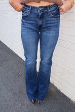 Load image into Gallery viewer, York High Rise Flare Jean- Dark Denim
