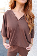 Load image into Gallery viewer, Baker Knit Top Set- Brown
