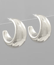 Load image into Gallery viewer, Gradual Thick Hoops
