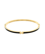 Load image into Gallery viewer, Initial Color Bangle Bracelet
