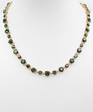Load image into Gallery viewer, Bold Round Glass Stone Necklace
